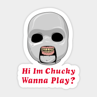 Child’s Play | Chucky Skull Sticker